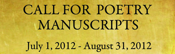 Open Reading Period for Poetry Manuscripts Now Open